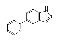 5-Pyridin-2-yl-1H-indazole structure