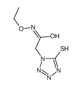 N-ethoxy-2-(5-sulfanylidene-2H-tetrazol-1-yl)acetamide结构式