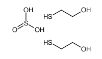 2-sulfanylethanol,sulfurous acid结构式