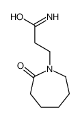 3-(2-oxoazepan-1-yl)propanamide结构式