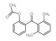 2-ACETOXY-2',6'-METHYLBENZOPHENONE Structure