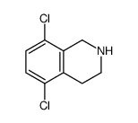 5,8-Dichloro-1,2,3,4-tetrahydro-isoquinoline Structure