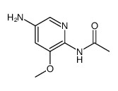 Acetamide,N-(5-amino-3-methoxy-2-pyridinyl)-结构式