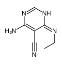 4-amino-6-(ethylamino)pyrimidine-5-carbonitrile Structure