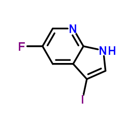 5-Fluoro-3-iodo-1H-pyrrolo[2,3-b]pyridine picture