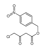 (4-nitrophenyl)methyl 4-chloro-3-oxobutanoate Structure