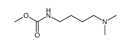 methyl (4-(dimethylamino)butyl)carbamate Structure