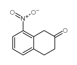 8-nitro-3,4-dihydro-1H-naphthalen-2-one Structure