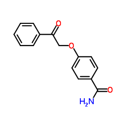 4-(2-Oxo-2-phenylethoxy)benzamide Structure