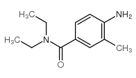 4-Amino-N,N-diethyl-3-methylbenzamide结构式