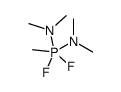 N-(dimethylamino-difluoro-methyl-λ5-phosphanyl)-N-methylmethanamine Structure