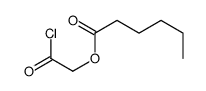 (2-chloro-2-oxoethyl) hexanoate Structure