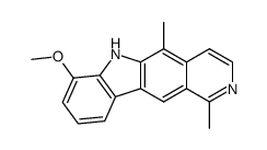 7-methoxyolivacine结构式