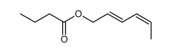 [(2E,4E)-hexa-2,4-dienyl] butanoate Structure