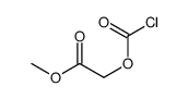 methyl 2-carbonochloridoyloxyacetate Structure