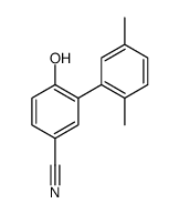 3-(2,5-dimethylphenyl)-4-hydroxybenzonitrile结构式