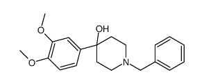 1-benzyl-4-(3,4-dimethoxyphenyl)piperidin-4-ol Structure