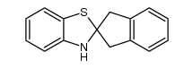 2,3-Dihydro-1,3-benzothiazole[2-spiro-2']indane Structure