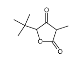5-tert-butyl-3-methyl-furan-2,4-dione结构式