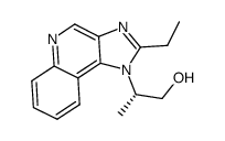 (2S)-2-(2-ethyl-1H-imidazo[4,5-c]quinolin-1-yl)propan-1-ol Structure