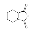 (S)-Tetrahydro-oxazolo[3,4-a]pyridine-1,3-dione Structure