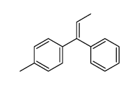 1-methyl-4-(1-phenylprop-1-en-1-yl)benzene结构式