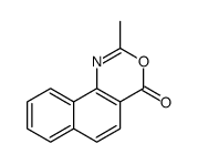 2-methylbenzo[h][3,1]benzoxazin-4-one Structure