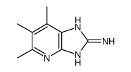 5,6,7-trimethyl-1H-imidazo[4,5-b]pyridin-2-amine Structure