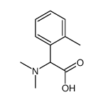 (Dimethylamino)(2-methylphenyl)acetic acid Structure