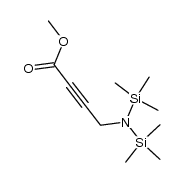 Methyl-4-N,N-bis(trimethylsilyl)amino but-2-ynoate Structure