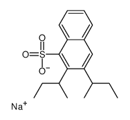 sodium,2,3-di(butan-2-yl)naphthalene-1-sulfonate Structure