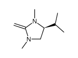 (S)-4-Isopropyl-1,3-dimethyl-2-methylene-imidazolidine Structure