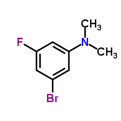 3-Bromo-5-fluoro-N,N-dimethylaniline Structure