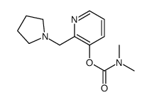 [2-(pyrrolidin-1-ylmethyl)pyridin-3-yl] N,N-dimethylcarbamate Structure