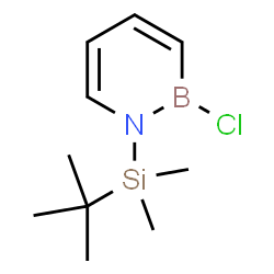 1-(叔丁基二甲基甲硅烷基)-2-氯-1,2-二氢-1,2-天竹碱结构式