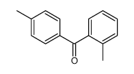 (2-methylphenyl)-(4-methylphenyl)methanone结构式