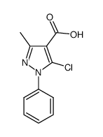 5-氯-3-甲基-1-苯基-1H-吡唑-4-羧酸图片