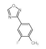 3-(3-Fluoro-4-methylphenyl)-1,2,4-oxadiazole picture
