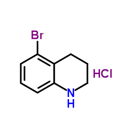 5-Bromo-1,2,3,4-tetrahydroquinolinehydrochloride Structure
