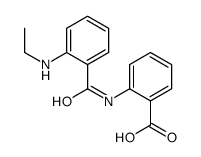 2-[[2-(ethylamino)benzoyl]amino]benzoic acid结构式