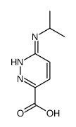 6-(Isopropylamino)-3-pyridazinecarboxylic acid Structure