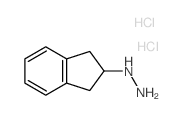 2,3-Dihydro-1H-inden-2-ylhydrazine dihydrochloride Structure