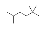 2,5,5-Trimethylheptane. Structure