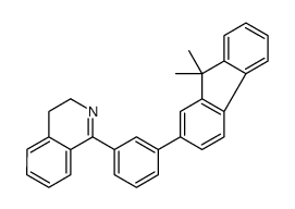 1-[3-(9,9-dimethylfluoren-2-yl)phenyl]-3,4-dihydroisoquinoline Structure