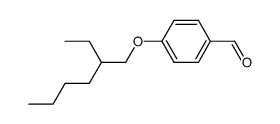 4-[(2-ethylhexyl)oxy]benzaldehyde Structure