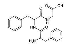 N-(N-D-phenylalanyl-D-phenylalanyl)-glycine结构式