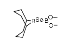 9-(MeO)2BSe-9-borabicyclo{3.3.1}nonane结构式