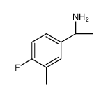 (S)-1-(4-fluoro-3-methylphenyl)ethanamine Structure
