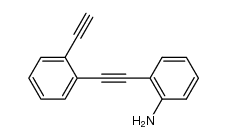 2-[(2-ethynylphenyl)ethynyl]aniline结构式