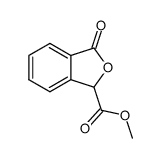 methyl 3-oxo-1,3-dihydroisobenzofuran-1-carboxylate结构式